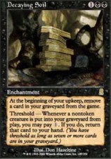 Decaying Soil - Foil Odyssey quase em perfeito estado, inglês - MTG, usado comprar usado  Enviando para Brazil