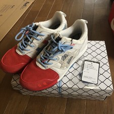 Tênis masculino 9,5 EUA Mita Asics Gel-Lyte Iii 30º aniversário branco/vermelho-azul, usado comprar usado  Enviando para Brazil