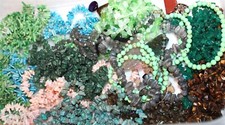  Enorme lote misto de gema semi preciosa e contas de coral para fazer joias Lote #414 comprar usado  Enviando para Brazil