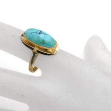 Ring türkis 333 gebraucht kaufen  München