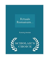 Rituale romanum ... gebraucht kaufen  Trebbin