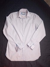 Camisa masculina Lacoste slim fit manga longa algodão tamanho 38FR 15US, usado comprar usado  Enviando para Brazil