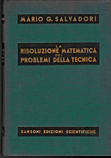 Mario salvadori risoluzione usato  Pesaro