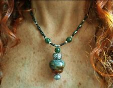 Collana donna pietre usato  Italia