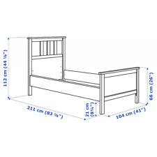 Letto bianco ikea usato  Roma
