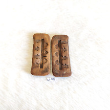1920 Vintage Feito à Mão Moldes de Biscoito Doces Primitivos Par Decorativos de Madeira W282 comprar usado  Enviando para Brazil