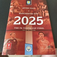 Aston villa manchester for sale  PRESCOT