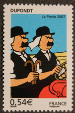 Timbre tintin dupondt d'occasion  Annecy