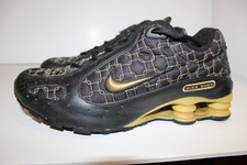Nike Shox Monster feminino preto/dourado/branco tamanho 12W, usado comprar usado  Enviando para Brazil
