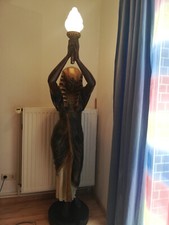 Stehlampe ägypten figuren gebraucht kaufen  Hamburg