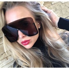 Large shield sunglasses for sale  Miami