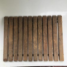 Tapete de madeira porta chuveiro piscina banheiro pátio externo correia transportadora salvamento comprar usado  Enviando para Brazil