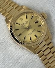 Rolex datejust 18ct for sale  LONDON