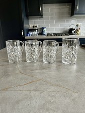 Set vintage crystal for sale  TAUNTON