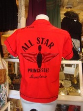 Camicetta bowling vintage usato  Spedire a Italy
