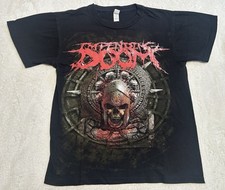 Camiseta masculina Impending Doom Metal Band tamanho pequeno preta comprar usado  Enviando para Brazil