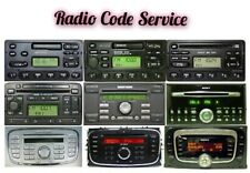Código de rádio Ford desbloqueio V OU M código serial Fiesta Focus Transit Kuga C max S max comprar usado  Enviando para Brazil