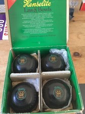 Henselite lawn bowls for sale  DONCASTER