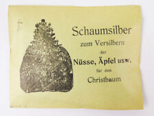 Schaumsilber zum versilbern gebraucht kaufen  Neugersdorf