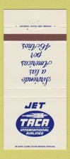 Capa Matchbook - TACA Airlines Central America 30 Strike comprar usado  Enviando para Brazil