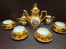 Coffee set gold for sale  GAINSBOROUGH