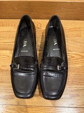 Prada black loafers for sale  San Francisco