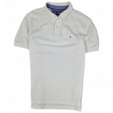 Tommy Hilfiger Biała koszulka polo rozm. 2XL na sprzedaż  PL