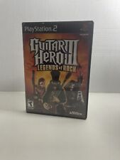 Guitar Hero 3 III: Legends of Rock Sony Playstation 2 PS2 com manual comprar usado  Enviando para Brazil