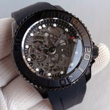 Relógio automático masculino Tandorio PVD 41mm 200M mergulho impermeável NH72 mostrador esqueleto comprar usado  Enviando para Brazil