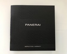 Panerai booklet instructions usato  Brindisi