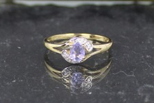 Tansanit diamant goldring gebraucht kaufen  Fürth