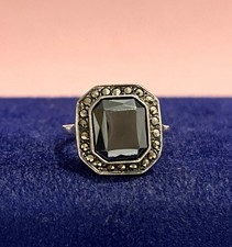 Hämatit silber ring gebraucht kaufen  Berlin