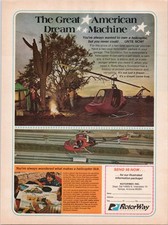 Helicóptero de dois lugares RotorWay Scorpion 1975 anúncio impresso vintage comprar usado  Enviando para Brazil