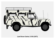 Poster land rover for sale  SWINDON