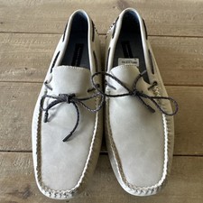 Sapatos/mocassins casuais masculinos Tommy Hilfigerv tamanho 11 novos. Cor branca óssea.  comprar usado  Enviando para Brazil