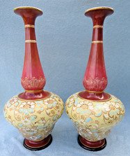 Pair antique doulton for sale  COVENTRY