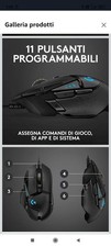 Logitech g502. hero usato  Italia