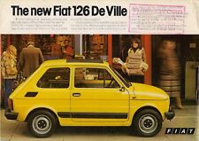 Fiat 126 ville for sale  UK