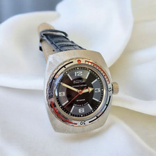 Usado, Raro relógio masculino mecânico soviético URSS VOSTOK AMPHIBIA 18 joias comprar usado  Enviando para Brazil
