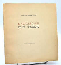 Henry montherlant . d'occasion  Toulouse-