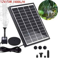 Solar fountain pump for sale  MANCHESTER