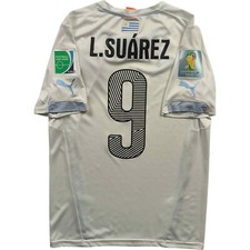 Camisa de futebol Uruguai 2014-16 Puma away Luis Suárez tamanho P comprar usado  Enviando para Brazil