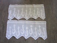 Gehäkelte scheibengardinen la gebraucht kaufen  Dautphetal