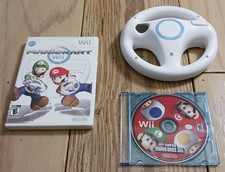 Nintendo Wii Mario Kart com volante e New Super Mario Bros - Testado comprar usado  Enviando para Brazil