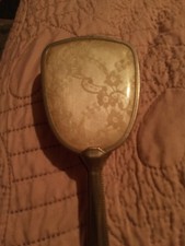 Antique hairbrush gold for sale  BIRMINGHAM