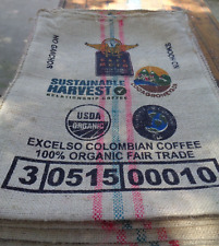 Large burlap coffee for sale  Spring Valley