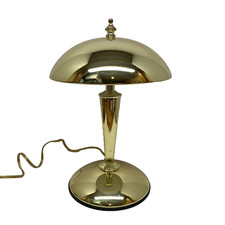 Lâmpada portátil vintage 11,5" ouro toque 03/98 E144543 comprar usado  Enviando para Brazil