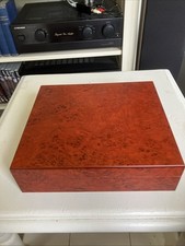 Cherrywood cigar humidor for sale  BISHOP'S STORTFORD