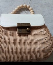 Borsa vimini pelle usato  Cinisello Balsamo