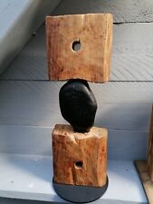 Holzskulptur altholz deko gebraucht kaufen  Kesseling